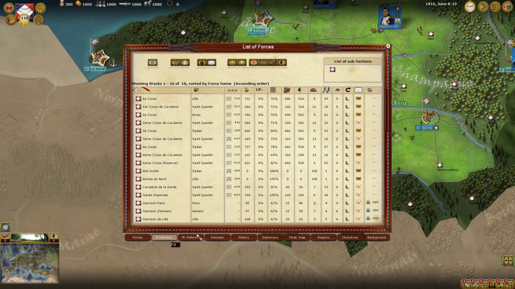 Wars of Napoleon - Ledger