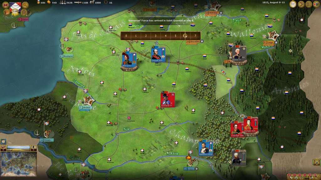 Wars of Napoleon - Scenario AI Flank