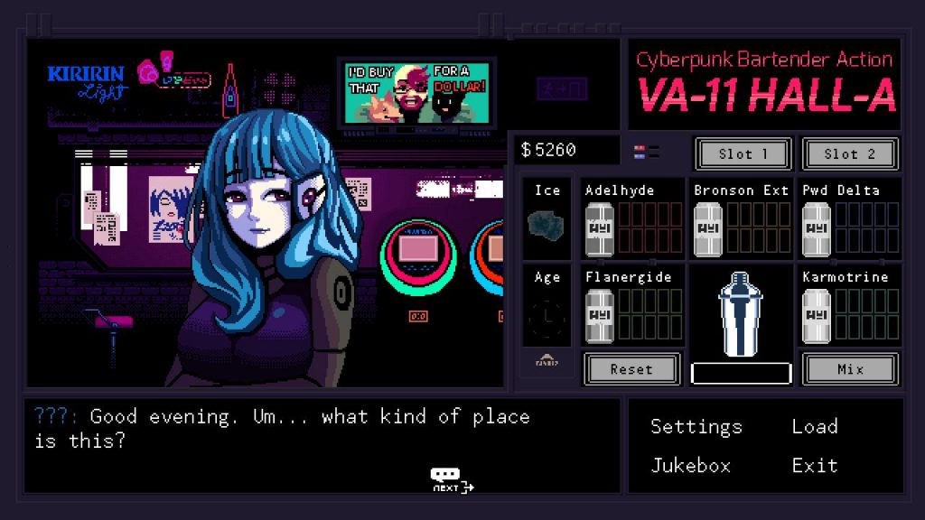 VA-11 HALL-A Where VA-11 HALL-A Where