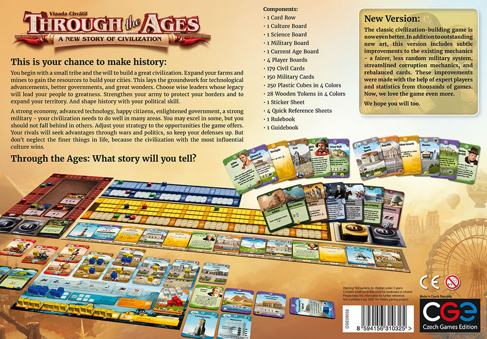 Through deals the Ages Board Game