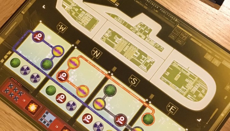 Captain Sonar submarine card shot