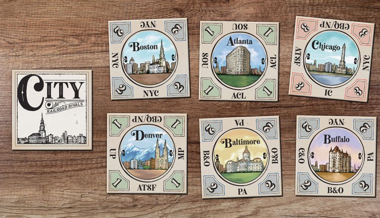 Railroad Rivals city tiles