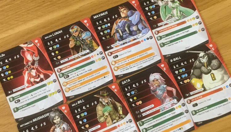Aristeia! Character Cards