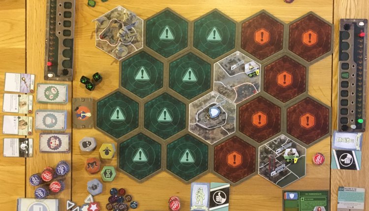 Fallout Board Game Tile Layout