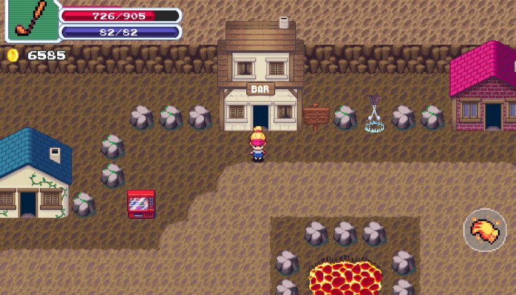 RPGolf A Town; a Lovely, Muddy Town.