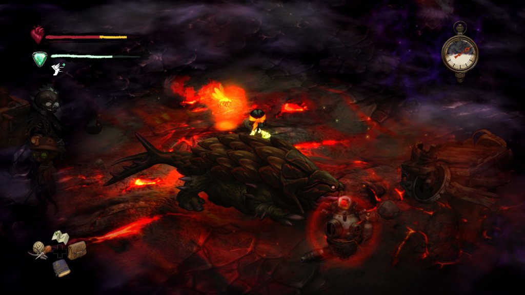 Smoke and Sacrifice Lava Battle