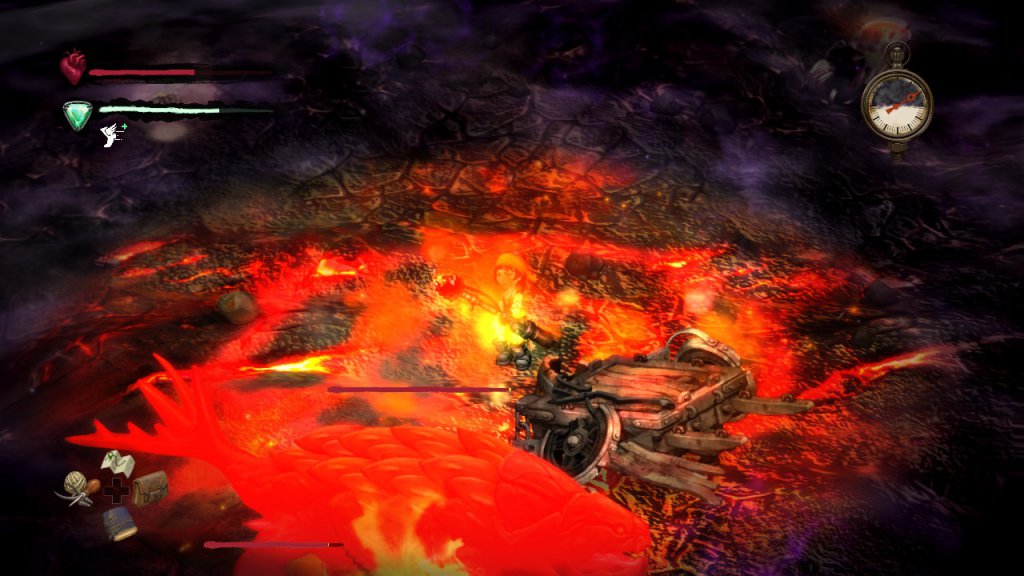 Smoke and Sacrifice Lava