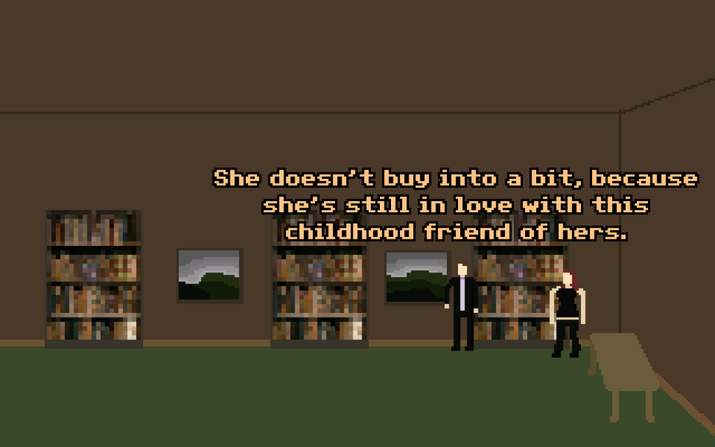 Some characters are friendly, most are not.