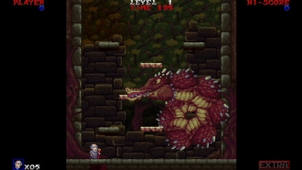 A segmented serpent — a classic.