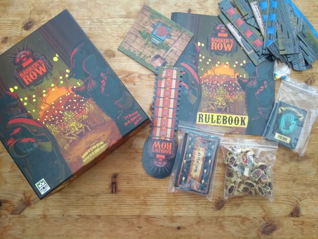 Barker's Row Contents