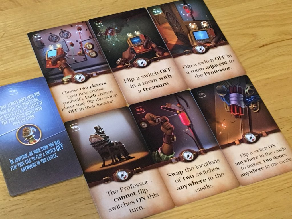 Professor Evil and the Citadel of Time Actions