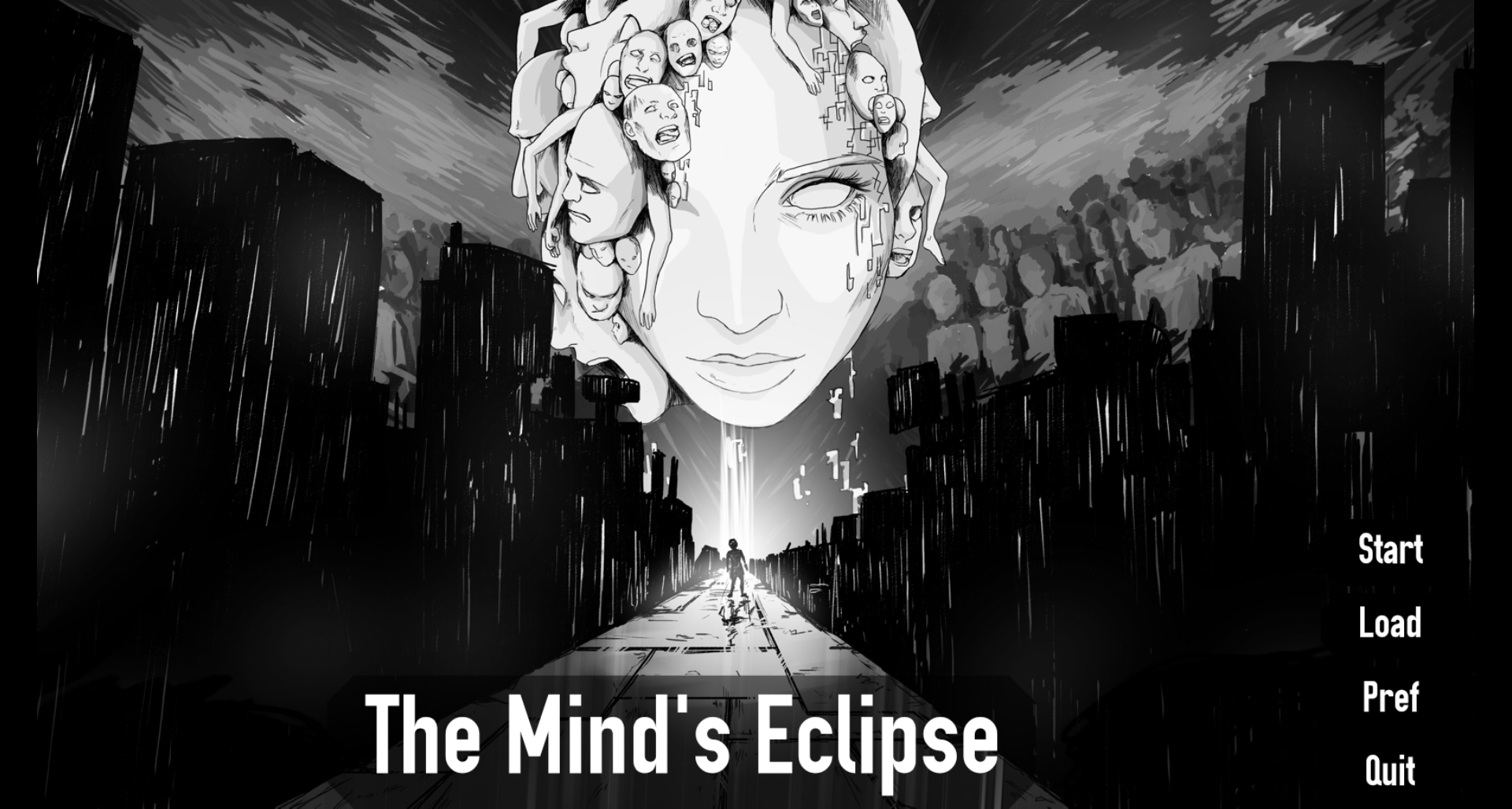 The Mind's Eclipse Title Screen