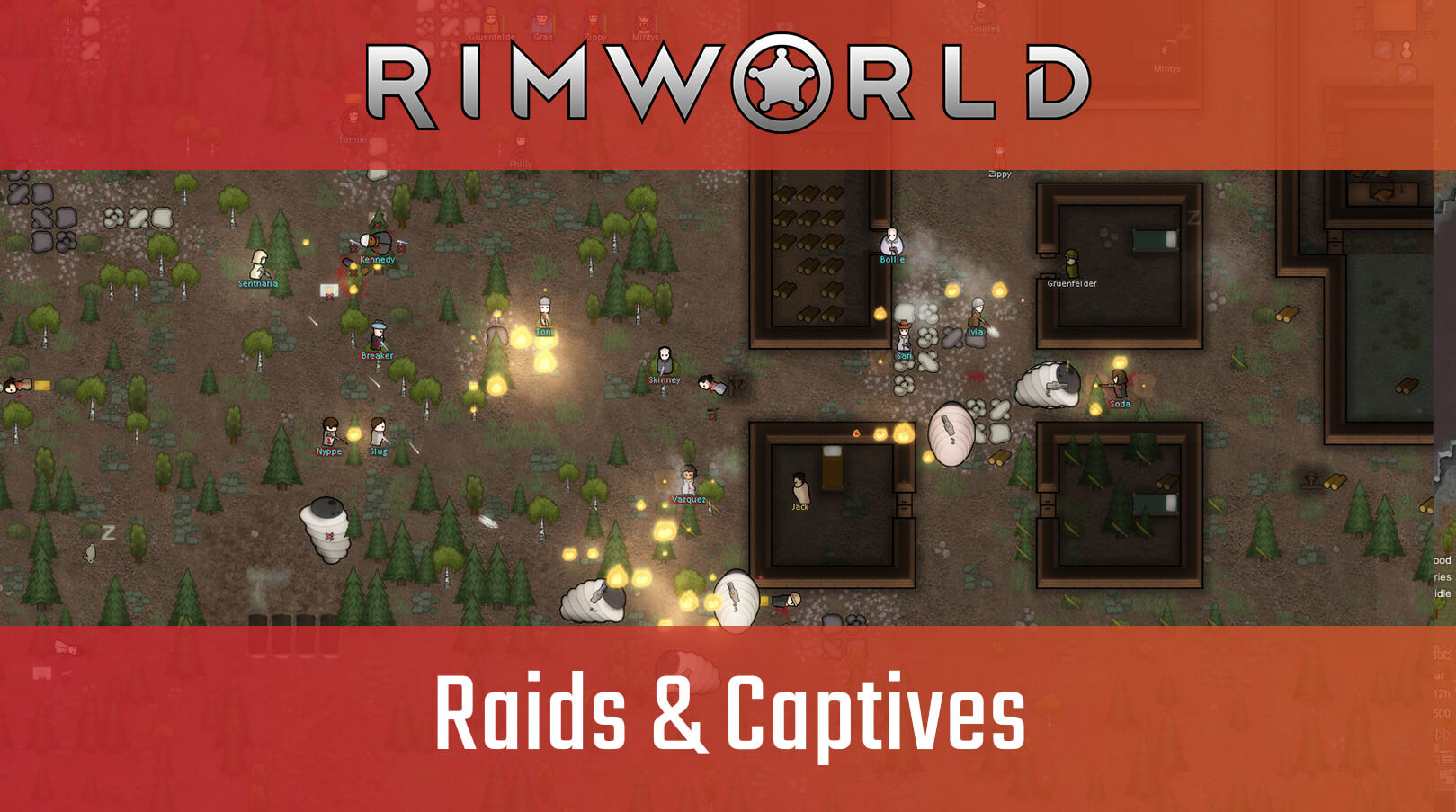 Rimworld Guide - Raids & Captives