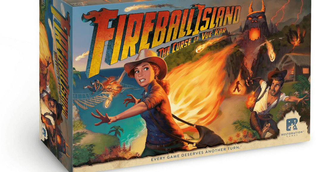 Fireball Island: Curse of Vul-Kar box artwork
