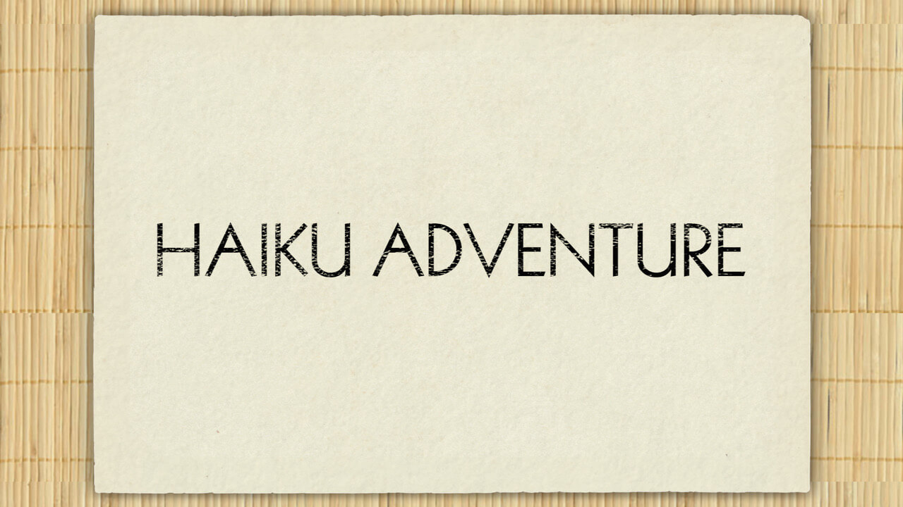 Haiku Adventure, Title, Logo