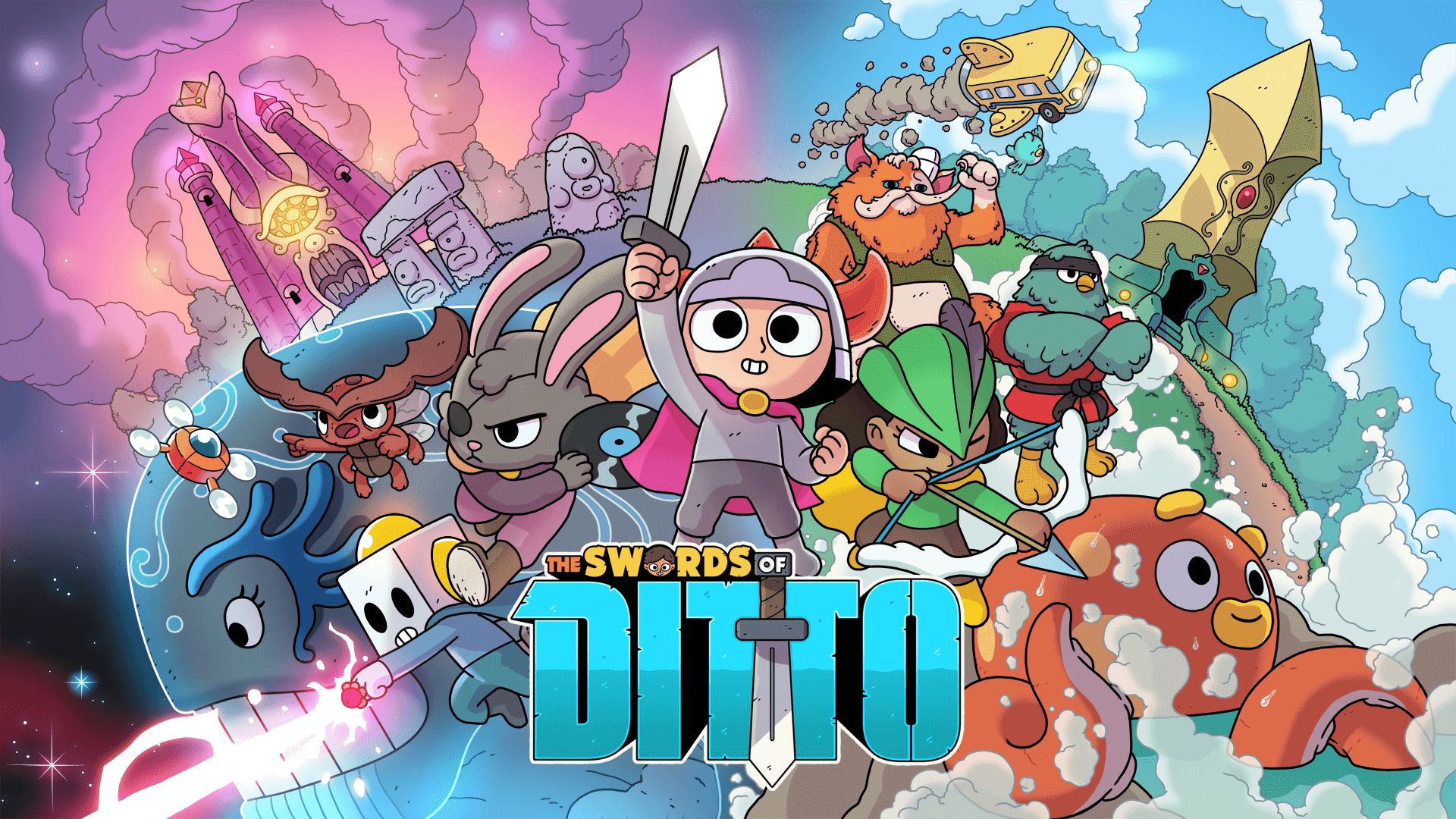 The Swords of Ditto - Key Art