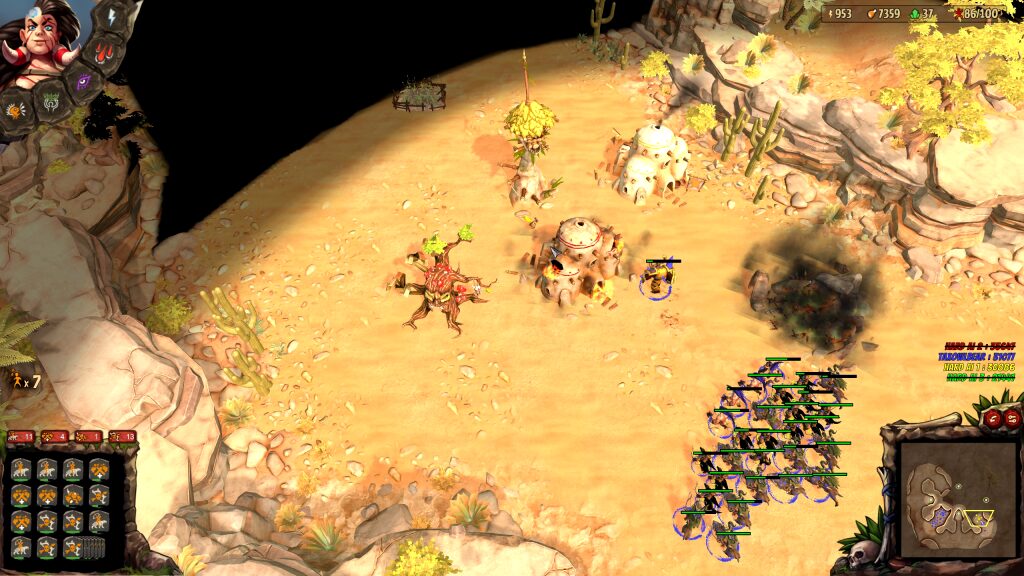 Warparty, The enemy tribe does not stand a chance.