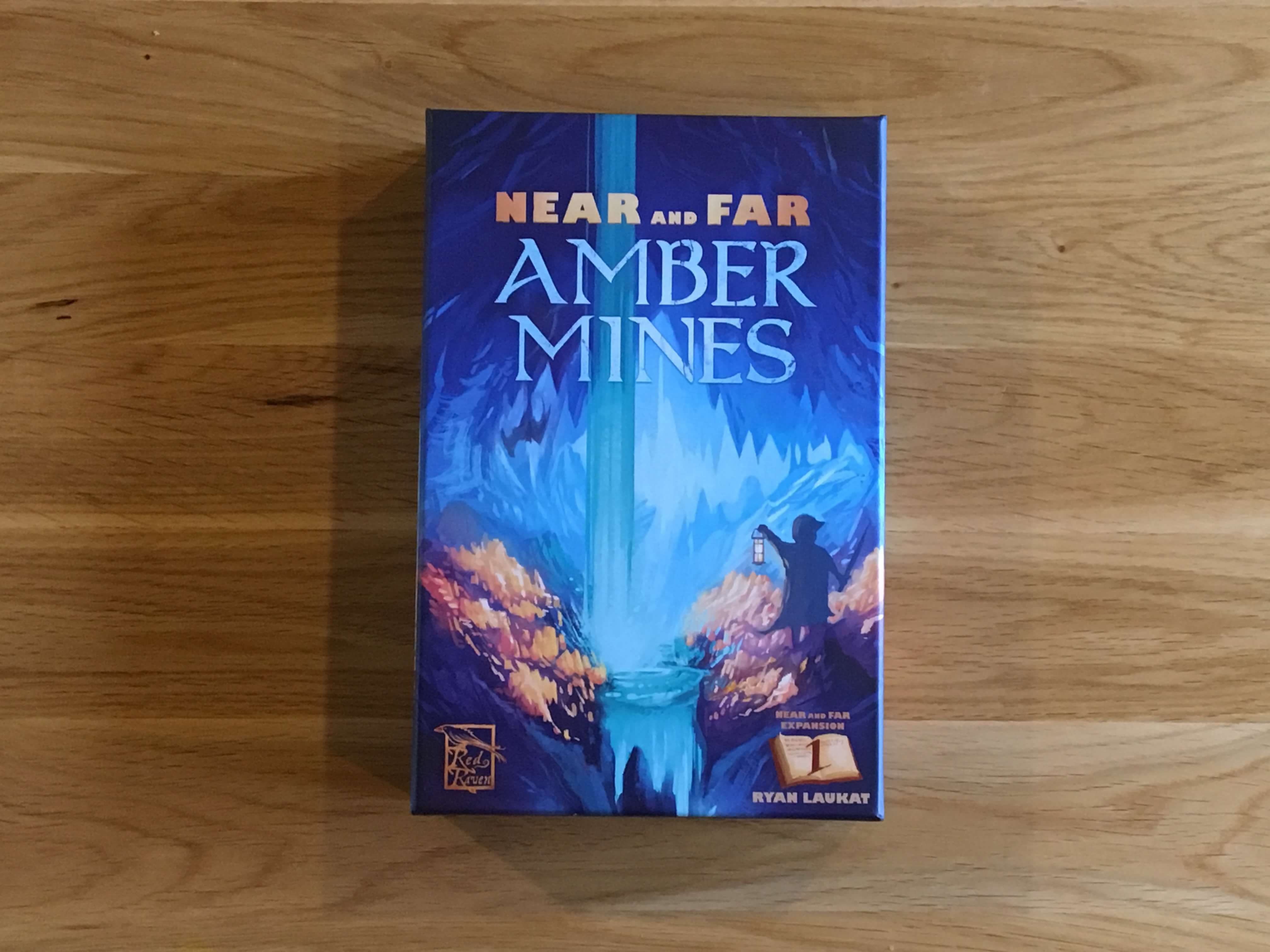 Near and Far Amber Mines Expansion Red Raven Games Board Game New! 