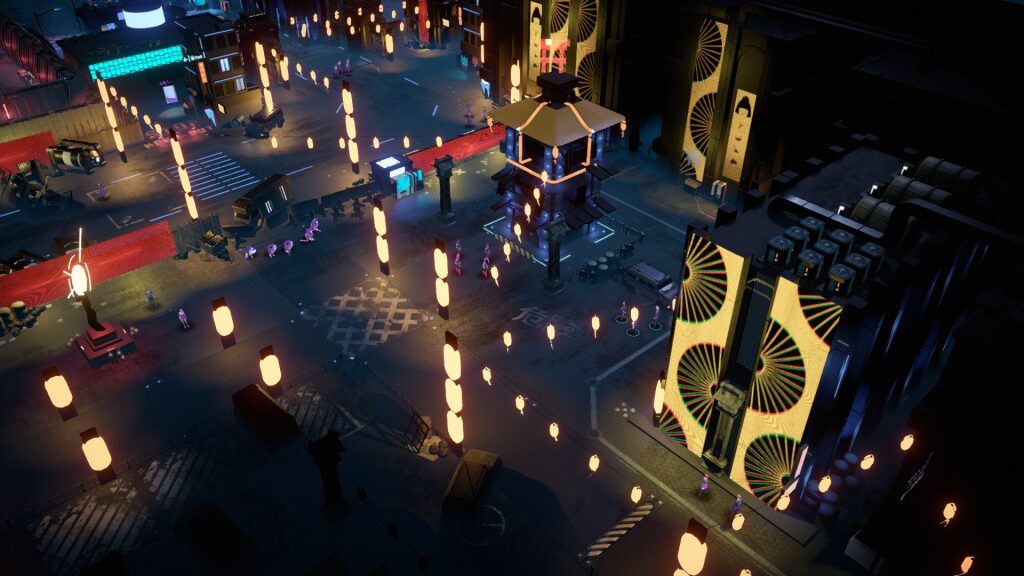 Behold the eternal neon lights of the City.