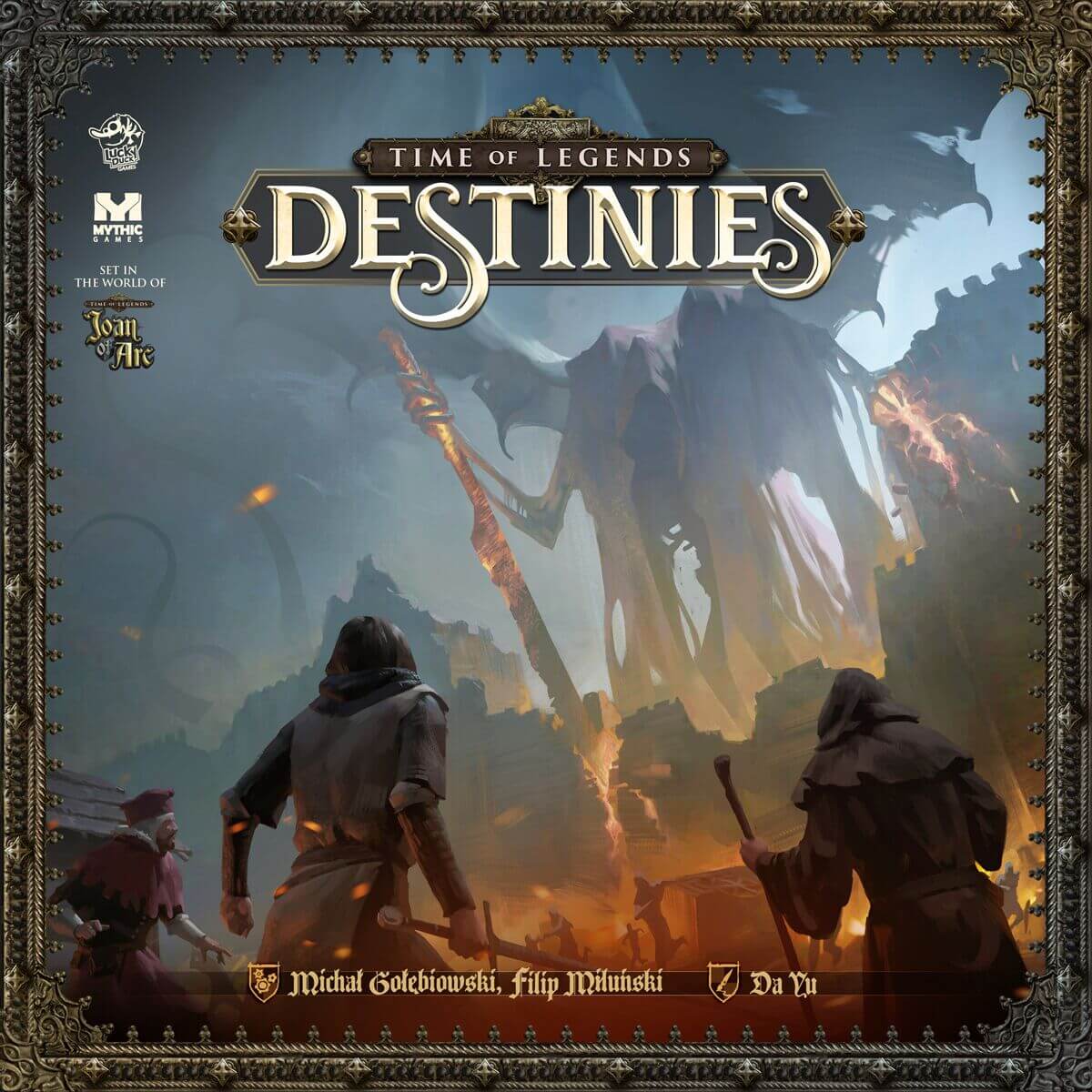 10 x MAP TILES /DESTINIES/TIME OF LEGENDS/JOAN OF ARC/G169 